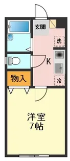東京都江戸川区東小岩3【アパート】の間取り