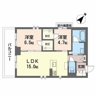 CLASSEUM連坊II【1階】の間取り