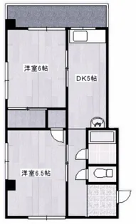 長谷コーポ【3階】の間取り