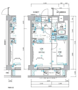 メインステージ板橋志村III【6階】の間取り