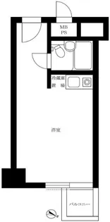 ソフトタウン赤坂【4階】の間取り