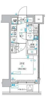 セジョリ横浜井土ヶ谷【3階】の間取り