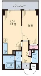 アファンガーデン【3階】の間取り
