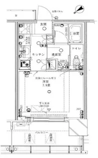 東京都港区海岸1【マンション】の間取り