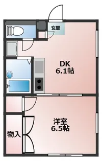 白雪【1階】の間取り