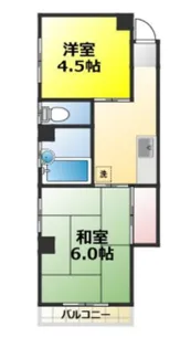 間宮ビル【3階】の間取り