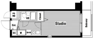 シティ東十条【3階】の間取り