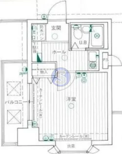 セレッソコート大阪城前【4階】の間取り