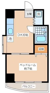 梅丘南マンション【3階】の間取り