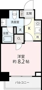 ヴィエルジュ錦糸町太平【7階】の間取り