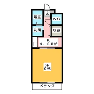 ベルコート【2階】の間取り