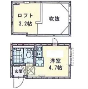 セレン長津田【2階】の間取り
