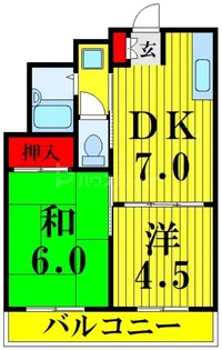 レジデンスおとめ【3階】の間取り