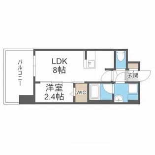 グランフォーレ博多ウォーターフロント【6階】の間取り