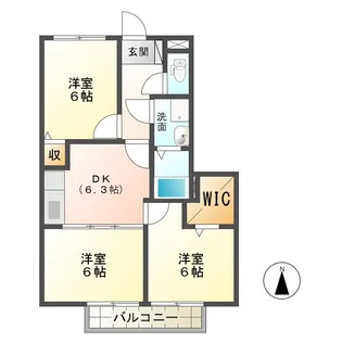 イルコリーヌ【2階】の間取り