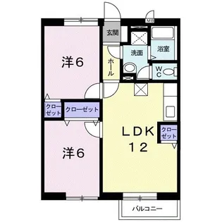 サンヒルズC【2階】の間取り