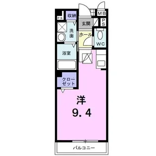 リフティ- I【1階】の間取り
