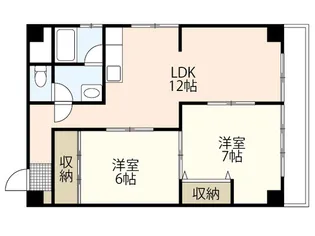 第1サンヨウビル【5階】の間取り