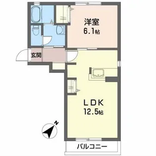 ドーノマエ【2階】の間取り