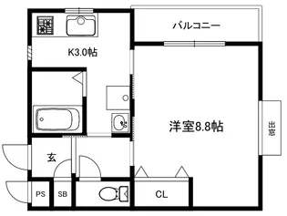 セラビ【2階】の間取り