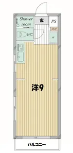 サクセスコート三ツ境【3階】の間取り