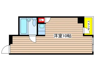 チサンマンション白川公園【2階】の間取り