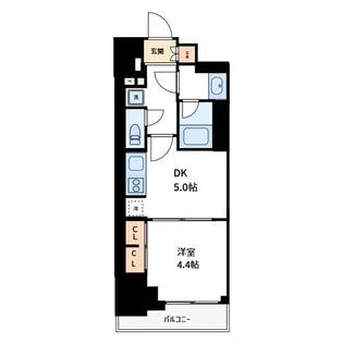 ディームス根岸【2階】の間取り