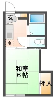 パインハイツI【1階】の間取り