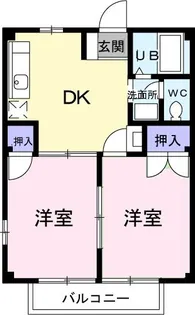 アクティブ 齊藤【1階】の間取り