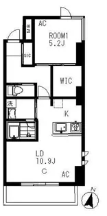 コスモ和光12【6階】の間取り