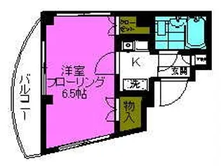 元ハウス【2階】の間取り