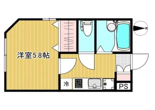 ホワイトヴィラ碑文谷【2階】の間取り