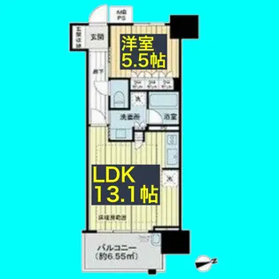 ザ・グランアルト栄【3階】の間取り