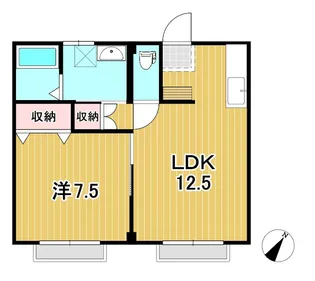 セントヒルズ泉【2階】の間取り