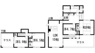 グリーンヒルズ東山台121号棟の間取り