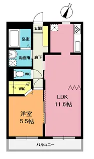 グリュトルチェ【2階】の間取り