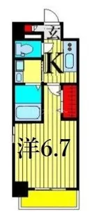 EXCELENTE SAI【6階】の間取り