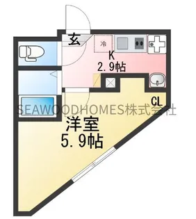 レジェンド金沢八景【2階】の間取り