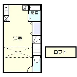 アートヒルズ鷺沼【2階】の間取り