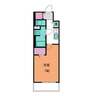 エスリード栄ラ・ヴィ【11階】の間取り