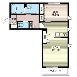 JP noie 旗の台【3階】の間取り
