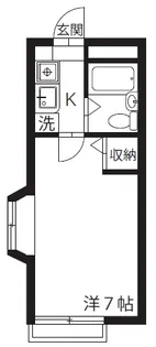 ヴィラフォンテーヌ【2階】の間取り
