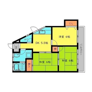 メゾンYS【1階】の間取り