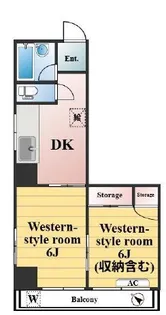 富永ビル【2階】の間取り