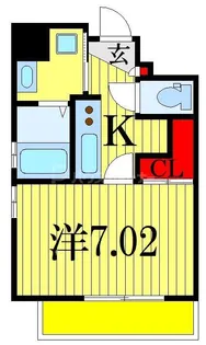 フジパレス船橋本町【5階】の間取り