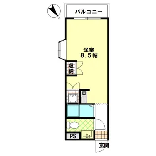 アークヒルズI【2階】の間取り