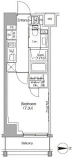 ザ・パークハビオ高円寺レジデンス【3階】の間取り