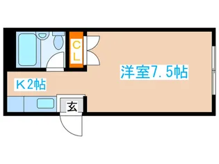 山崎ビル【4階】の間取り