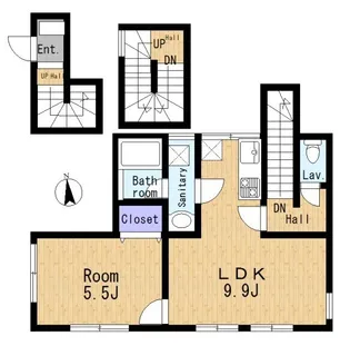 レイワレジデンス小岩【3階】の間取り