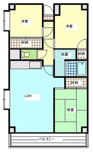 パールシティ本郷台【5階】の間取り